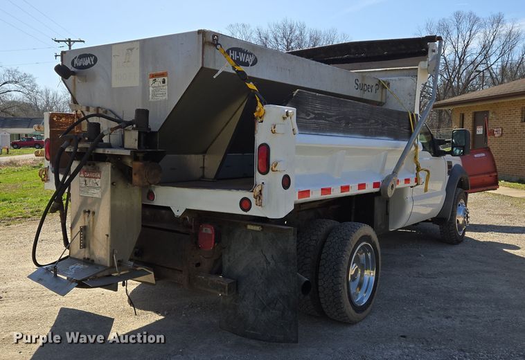 image for item DS5330 2008 Ford F550 Super Duty XL dump truck