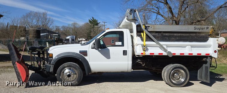 image for item DS5330 2008 Ford F550 Super Duty XL dump truck