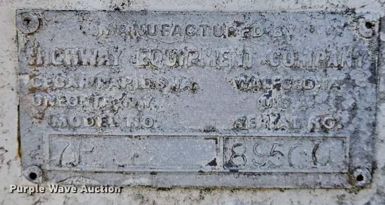 image for item DS5332 Highway Equipment Co. 7P spreader