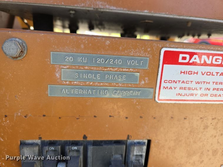 image for item DS5333 Generac 6G20/18510 generator