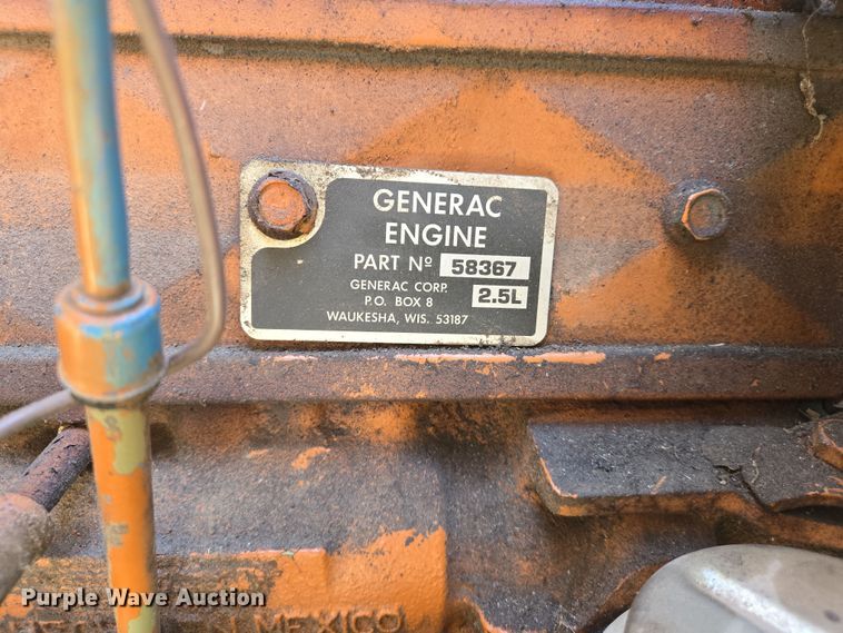 image for item DS5333 Generac 6G20/18510 generator