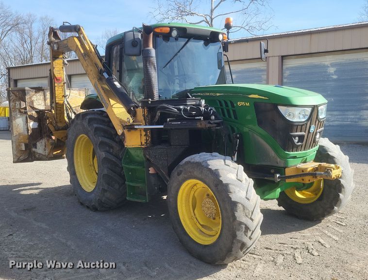 image for item DS5342 2015 John Deere 6115M MFWD tractor
