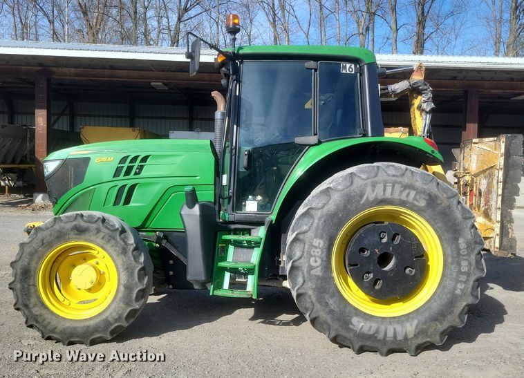 image for item DS5342 2015 John Deere 6115M MFWD tractor