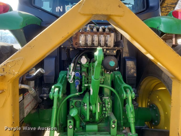 image for item DS5342 2015 John Deere 6115M MFWD tractor