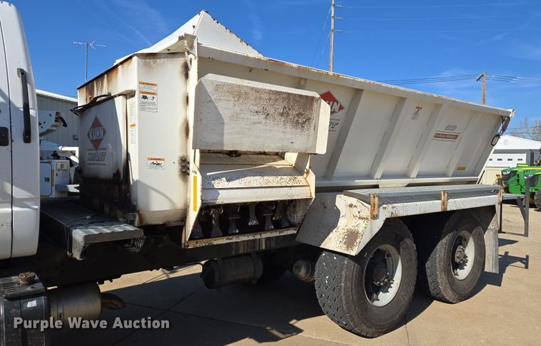image for item DS5356 1990 GMC TopKick manure spreader truck