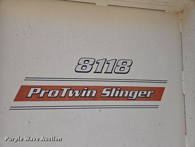 image for item DS5356 1990 GMC TopKick manure spreader truck