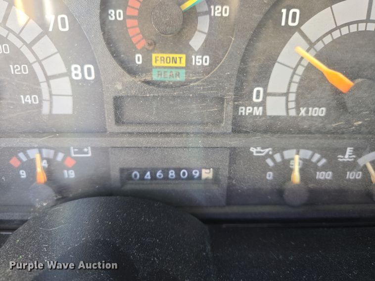 image for item DS5356 1990 GMC TopKick manure spreader truck