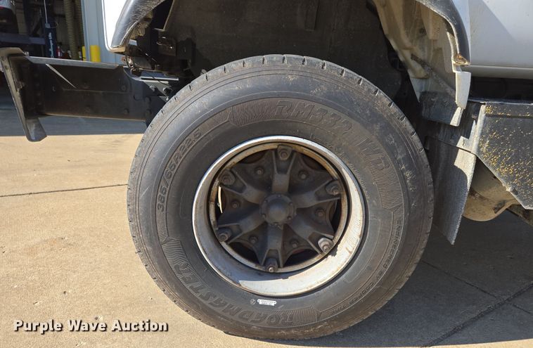 image for item DS5356 1990 GMC TopKick manure spreader truck