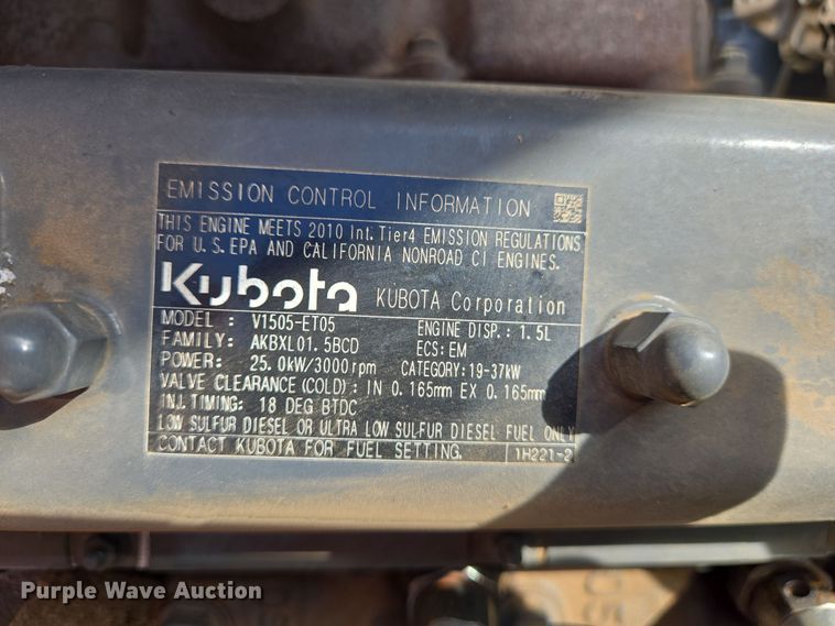 image for item DS5358 Kubota F3680 lawn mower