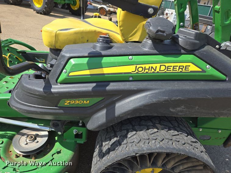 image for item DS5359 2018 John Deere Z930M ZTR lawn mower