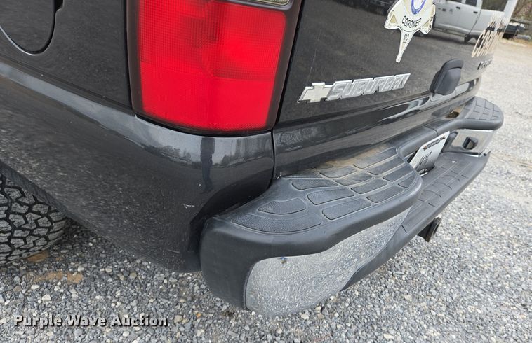 image for item DS5369 2005 Chevrolet Suburban Police SUV