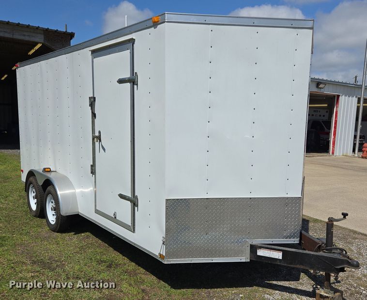 image for item DT4755 2016 Lark United enclosed cargo trailer