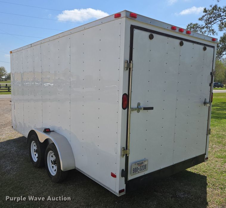 image for item DT4755 2016 Lark United enclosed cargo trailer