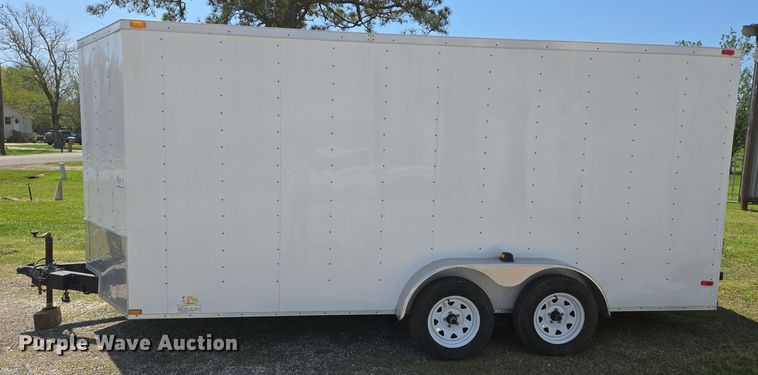 image for item DT4755 2016 Lark United enclosed cargo trailer