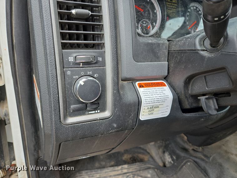 image for item DT4773 2013 Dodge Ram 5500 bucket truck