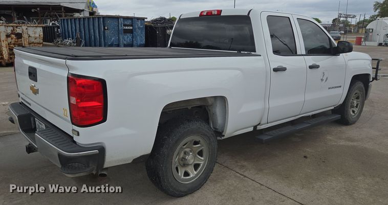 image for item DT4774 2018 Chevrolet Silverado 1500 Double Cab pickup truck