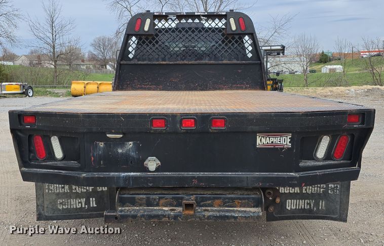 image for item DT6769 2011 Dodge Ram 5500 Crew Cab flatbed truck