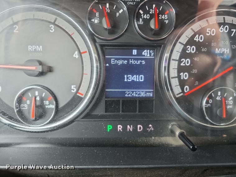 image for item DT6769 2011 Dodge Ram 5500 Crew Cab flatbed truck