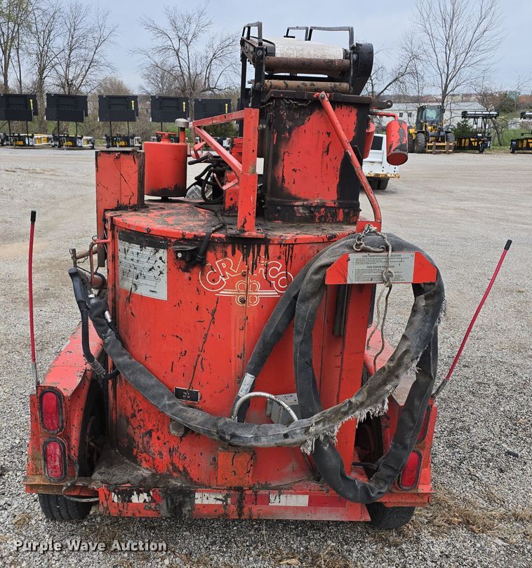 image for item DT6773 1998 Crafco SS125 DC melter applicator