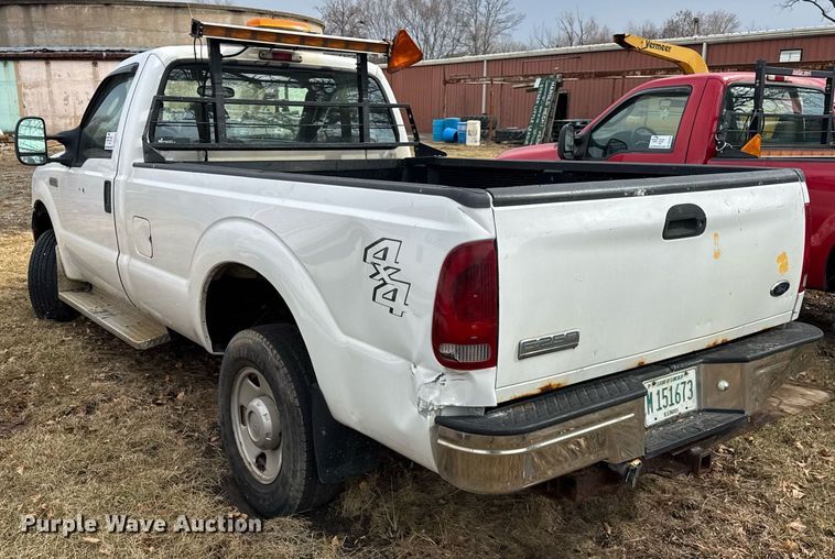 image for item DU3343 2005 Ford F250 Super Duty pickup truck