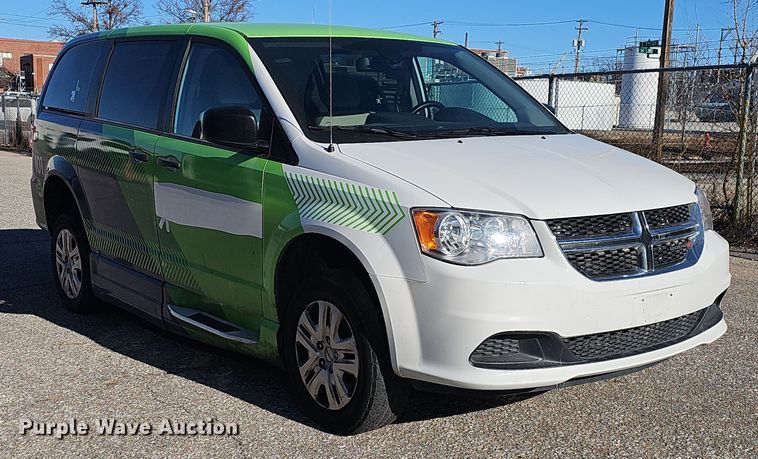 image for item DV0187 2019 Dodge Grand Caravan handicap accessible van