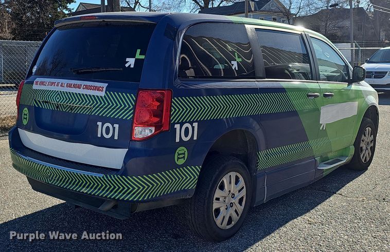 image for item DV0187 2019 Dodge Grand Caravan handicap accessible van