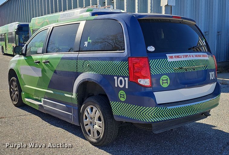 image for item DV0187 2019 Dodge Grand Caravan handicap accessible van