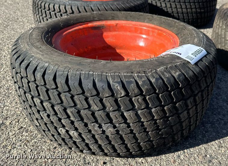 image for item DV0684 (4) 27x10.5-15 tires and wheels