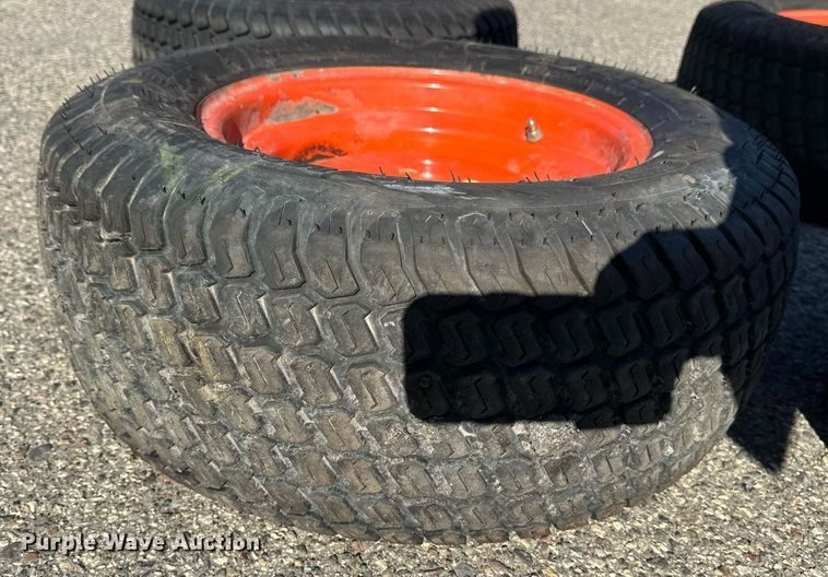 image for item DV0684 (4) 27x10.5-15 tires and wheels