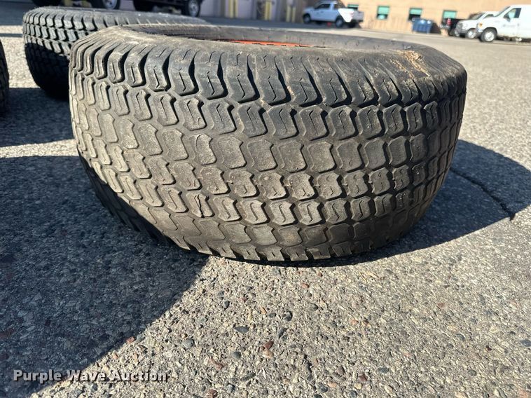 image for item DV0684 (4) 27x10.5-15 tires and wheels