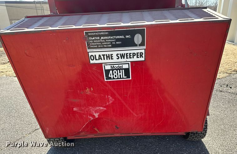 image for item DV0685 Olathe  48HL sweeper