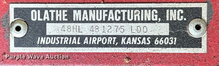 image for item DV0685 Olathe  48HL sweeper