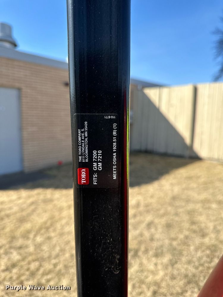 image for item DV0686 Toro Groundsmaster 7200 ZTR lawn mower