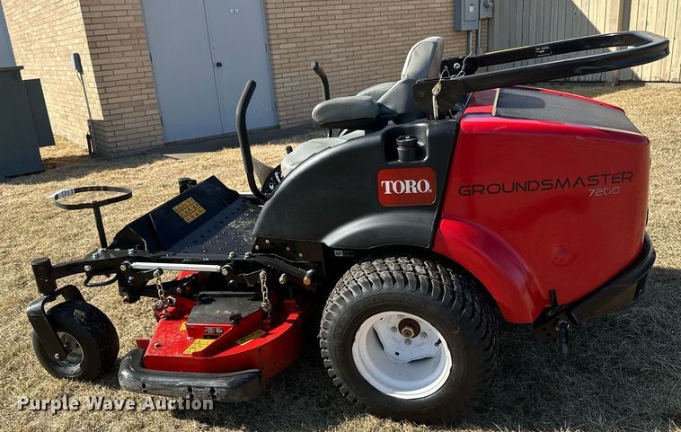 image for item DV0687 Toro Groundsmaster 7200 ZTR lawn mower