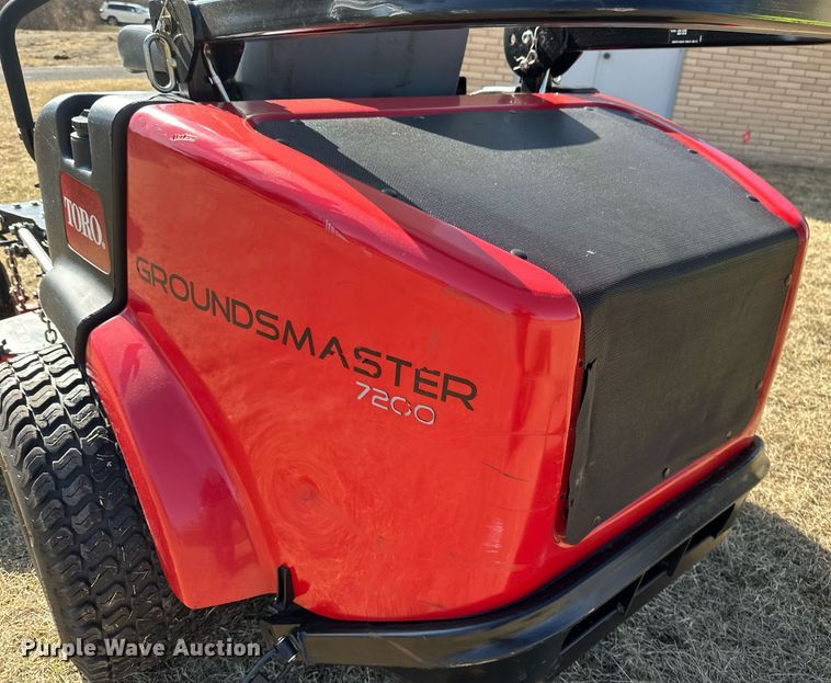 image for item DV0687 Toro Groundsmaster 7200 ZTR lawn mower