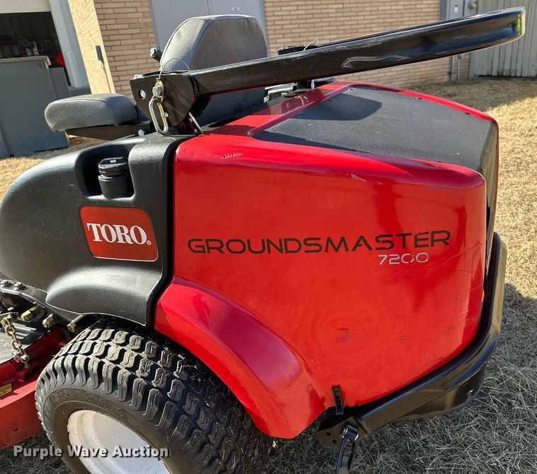 image for item DV0687 Toro Groundsmaster 7200 ZTR lawn mower