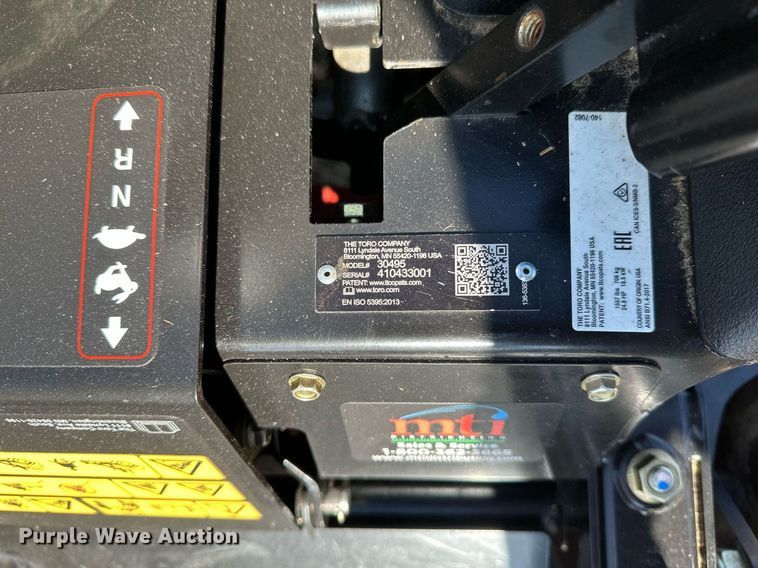 image for item DV0687 Toro Groundsmaster 7200 ZTR lawn mower