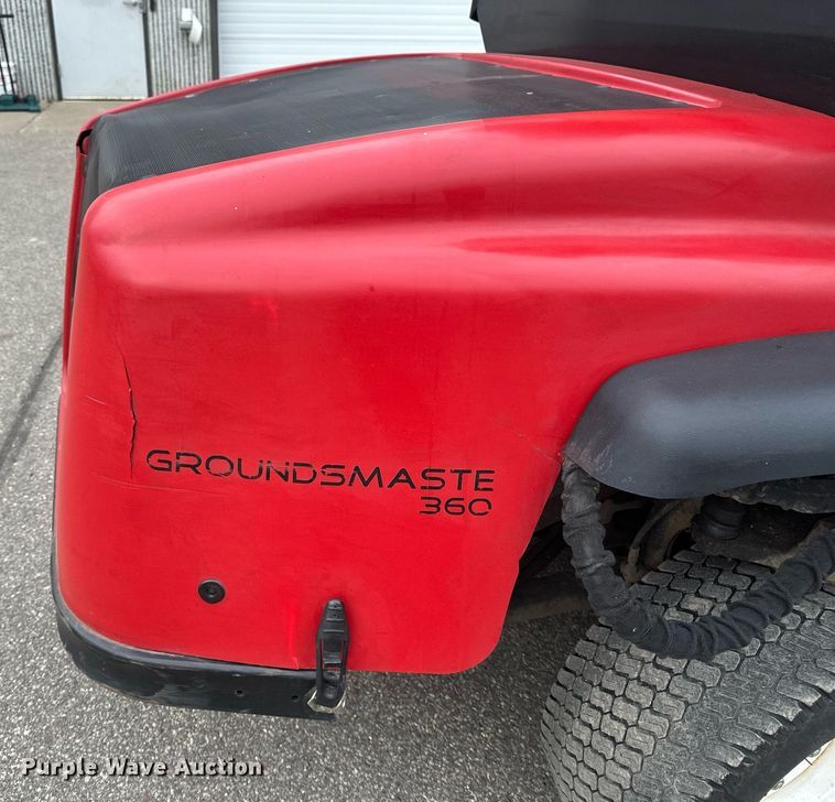 image for item DV0690 Toro Groundsmaster 360 lawn mower