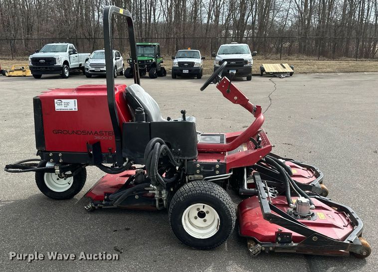 image for item DV0695 Toro Groundsmaster 3500D Sidewinder lawn mower