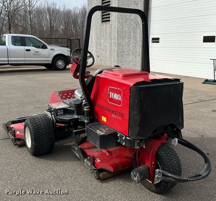 image for item DV0695 Toro Groundsmaster 3500D Sidewinder lawn mower