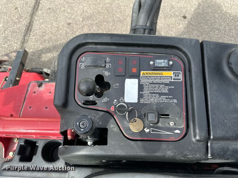 image for item DV0695 Toro Groundsmaster 3500D Sidewinder lawn mower