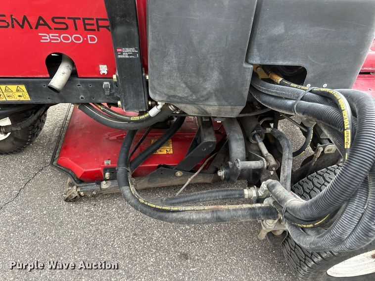 image for item DV0697 Toro Groundsmaster 3500D Sidewinder lawn mower