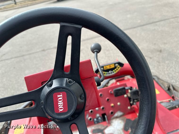 image for item DV0697 Toro Groundsmaster 3500D Sidewinder lawn mower