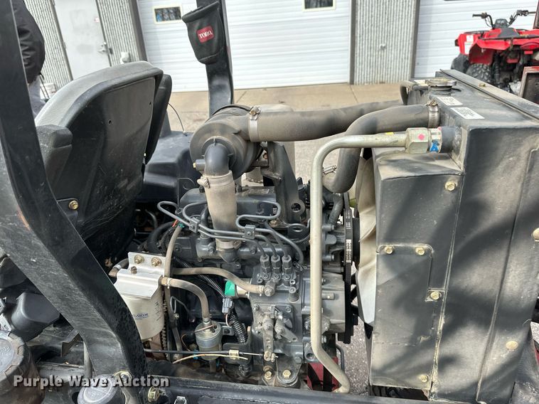 image for item DV0697 Toro Groundsmaster 3500D Sidewinder lawn mower