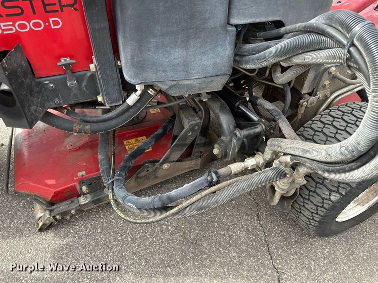 image for item DV0698 Toro Groundsmaster 3500D Sidewinder lawn mower