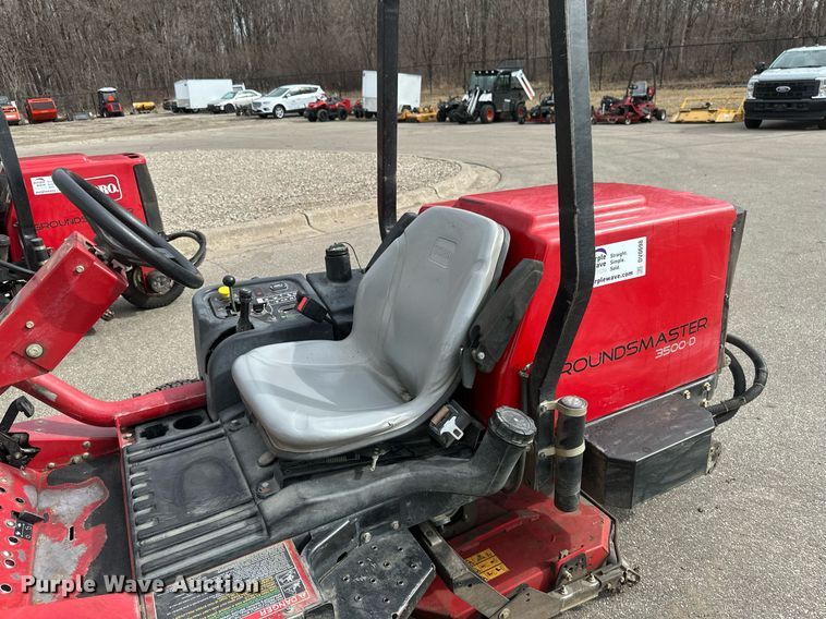 image for item DV0698 Toro Groundsmaster 3500D Sidewinder lawn mower