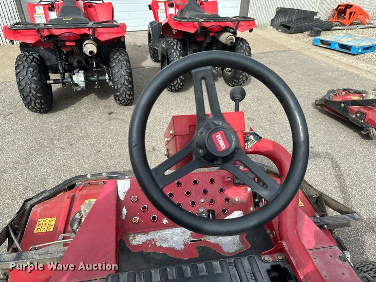 image for item DV0698 Toro Groundsmaster 3500D Sidewinder lawn mower