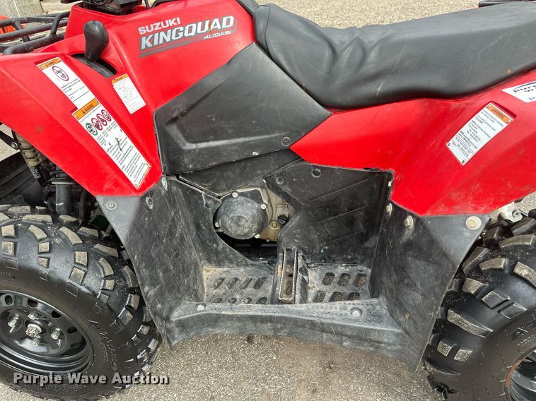 image for item DV0699 2022 Suzuki Kingquad 400ASI ATV