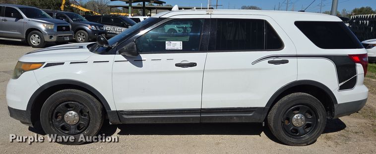 image for item DV1302 2014 Ford Explorer Police SUV