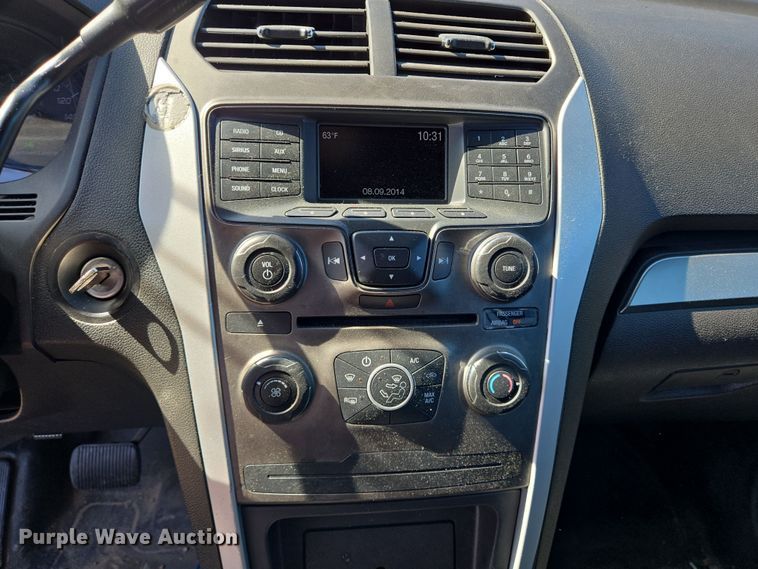 image for item DV1302 2014 Ford Explorer Police SUV